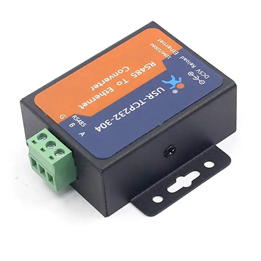 Modbus serial port RS485 to Ethernet Converter server USR-TCP232-304 data transmission DHCP/DNS Supported