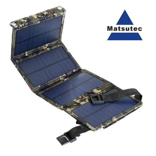 Matsutec SC-33 Solar Panel Charger 8W IXP67 Waterproof Output 1.5A for Iridium 9575 Extreme 9505A 9555 Satellite Phone