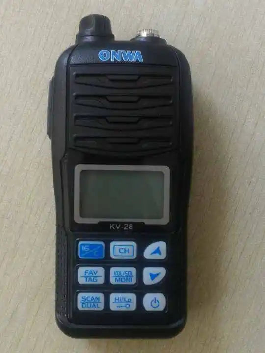ONWA KV-28 handheld VHF marine Radio IP-67 Waterproof