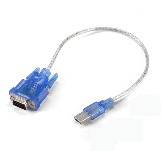 USB 2.0 to Serial (9 Pin) DB 9 RS 232 Converter Cable, Prolific Chipset, HEXNUTS, [Windows 11/10/8/7/VISTA/XP