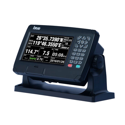 marine electronics XINUO XF-608 small size 7" GPS chart plotter LCD monitor CE IMO NMEA0183 AIS interfaces