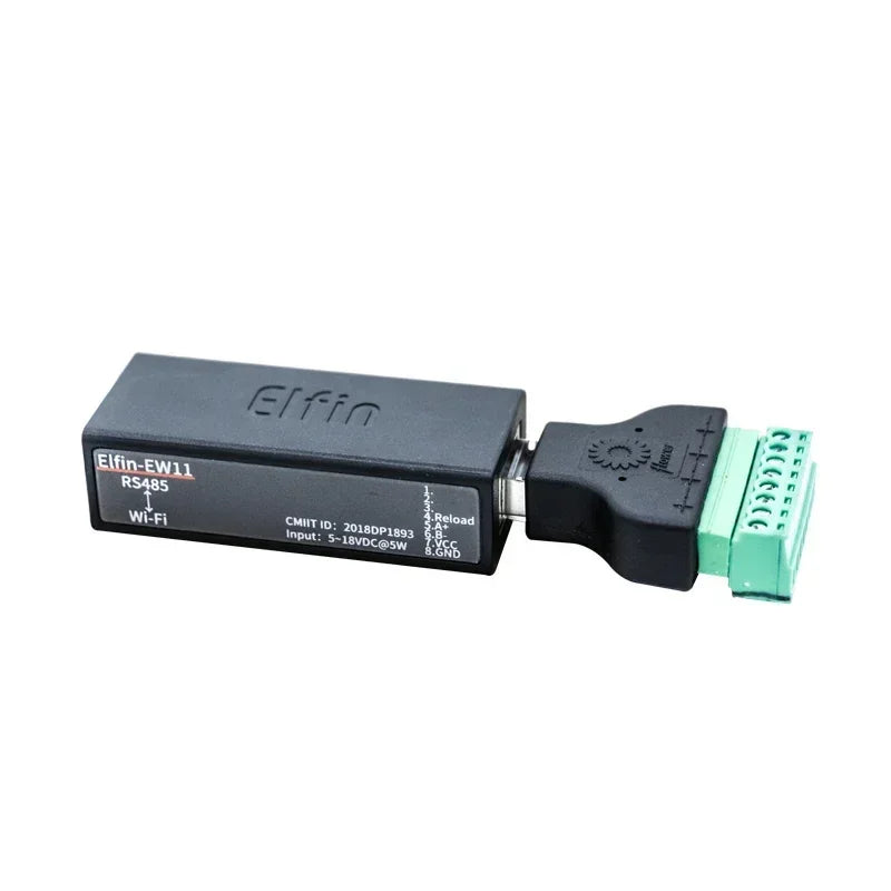 Smallest Elfin-EW11/Elfin-EW11-0 Wireless Networking Devices Modbus TPC IP Function RJ45 RS485 to WIFI Serial Server DTU