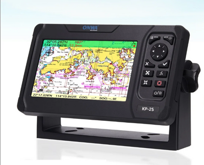 ONWA KP-25 5-inch Marine GPS Chart Plotter  Marine GPS SBAS Navigator Locator Display Function Ship Boat Marine Navigator