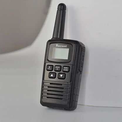Émetteur-récepteur FM professionnel récent RS-12 talkie-walkie multi-standard licence radio portable gratuite 0.5 W/1 W 