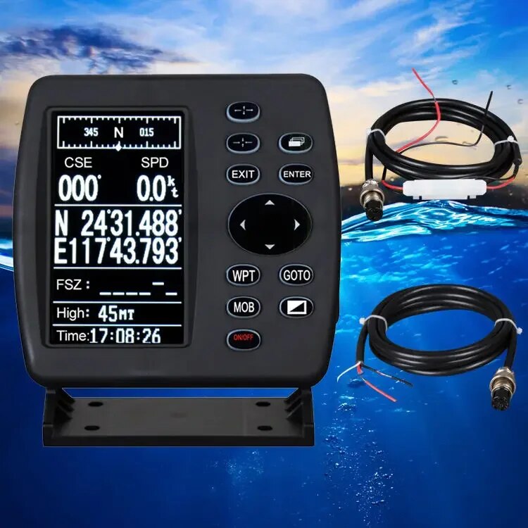 YSP-128 navigateur multifonctionnel marin GPS/AIS traceur de cartes navigateur marin NCS multifonction Navigation détecteur de poisson 