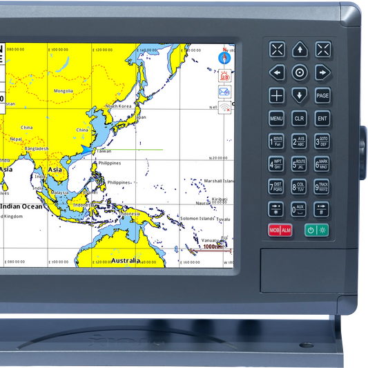 Eletrônica marinha XINUO XF-1069 10 "GNSS GPS chart plotter 10 polegadas TFT LCD NMEA0183 CE IMO IP65 