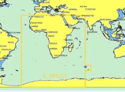 Carte de cartes marines avec cartes pour le traceur ONWA ou Matsutec Révéler des cartes côtières pour la navigation GPS marine