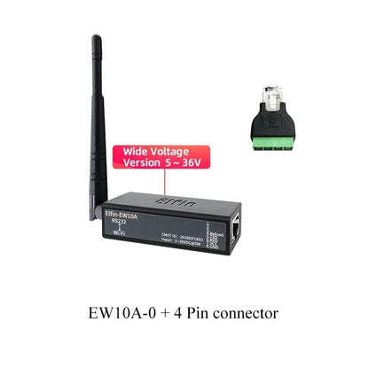 Serial Port RS232 To WiFi Device Server Converter Elfin-EW10 EW10A Support TCP/IP Telnet Modbus IOT Data Converter Transfer