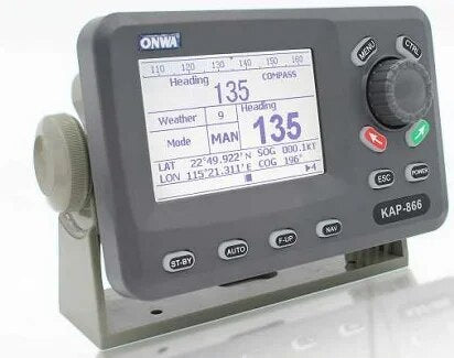 Sistema de piloto automático ONWA KAP-866 Controle remoto Sistema de piloto automático marinho de 4,5 polegadas (piloto automático) com certificado CCS