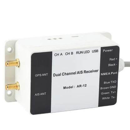 Récepteur AIS double canal marin Matsutec AR-12 avec sortie USB RS232 RS422