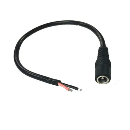 2 pcs 5.5*2.1mm DC Male Female Cable Connector 2pin Power Adapter Wire 5.5x2.1 Cable Led Strip Light Connector Camera Jack