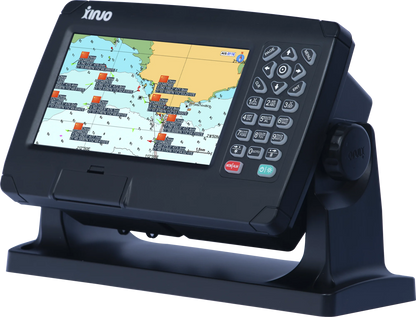 Marine Electronics marine GPS chart plotter with AIS class B transponder small size LCD monitor 7" XINUO XF-607B NMEA0183 CE IMO