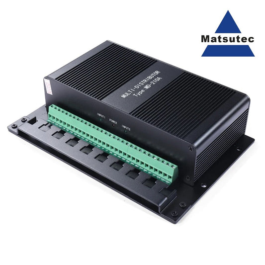 Matsutec MD-210 multiplexeur NMEA séparateur de signal marin NMEA sortie de distributeur NMEA marin: RS422-8 canaux, RS232-2 canaux 