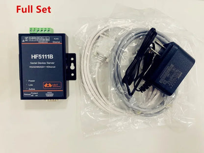 HF5111B Serial Device Server RS232/RS485/RS422 Serial to Ethernet Free RTOS Serial Server convertidor rs232 a rs485