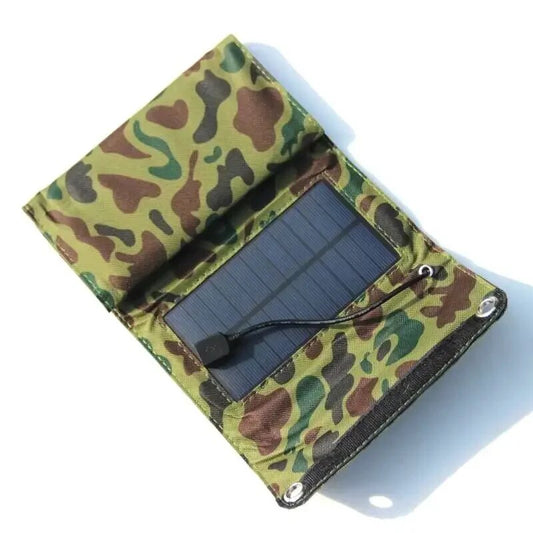 Panneau solaire pliable de 5 watts, sac solaire Portable, chargeur de batterie USB 5V pour téléphones portables, panneau solaire de construction