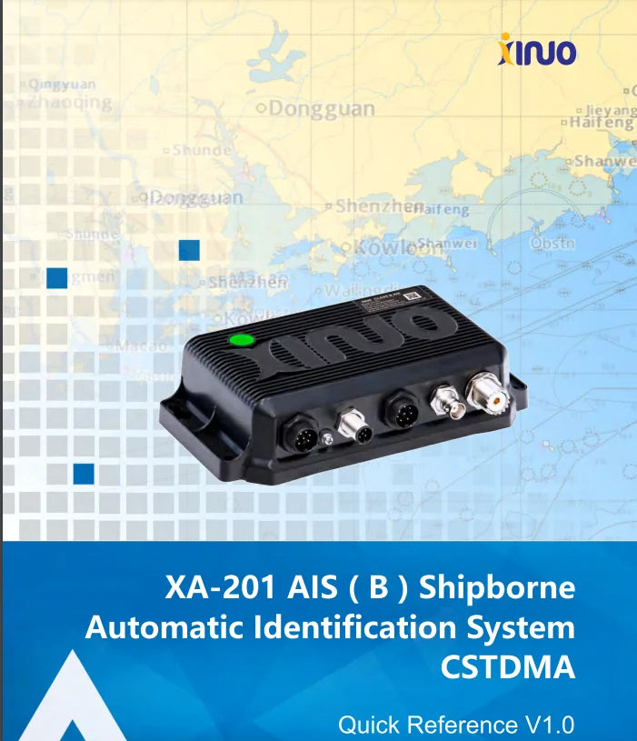 XINUO XA-201 Automatic Identification System Marine marine AIS class B transponder transducer Built-in WIFI by Phone APP