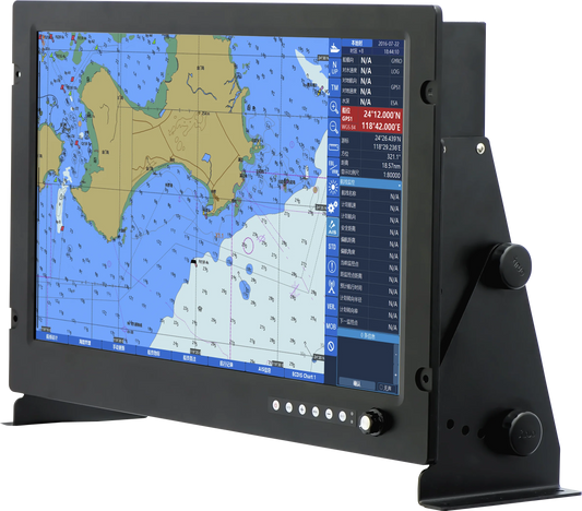 peças sobressalentes marítimas eletrônica marinha XINUO monitor LCD TFT marinho 24 "tamanho grande HM-2624 com certificado CE padrão IMO IP65 