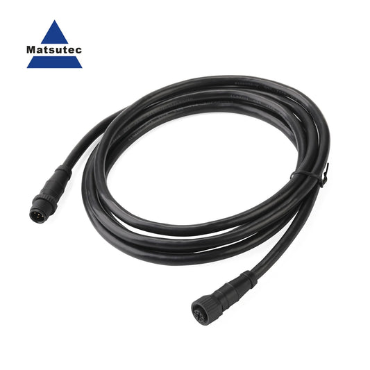 Matsutec M12 5pin NMEA 2000 (N2K) 1/2meter 1meter 2meter 4 meter Backbone or Drop, Cable for Lowrance Simrad B&G Navico & Garmin