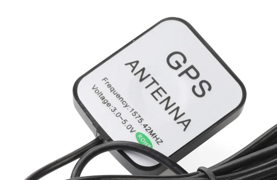 Matsutec antena gps para carro, conector sma, cabo de 3m, adaptador aéreo automático para navegação de carro, câmera de visão noturna