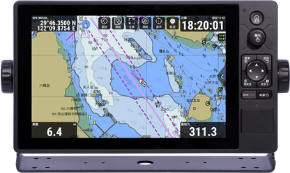 marine multi-touch functional display XINUO XN-60 series MFD XN-6010 10.1" GPS AIS chart plotter NMEA0183 NMEA2000 interfaces