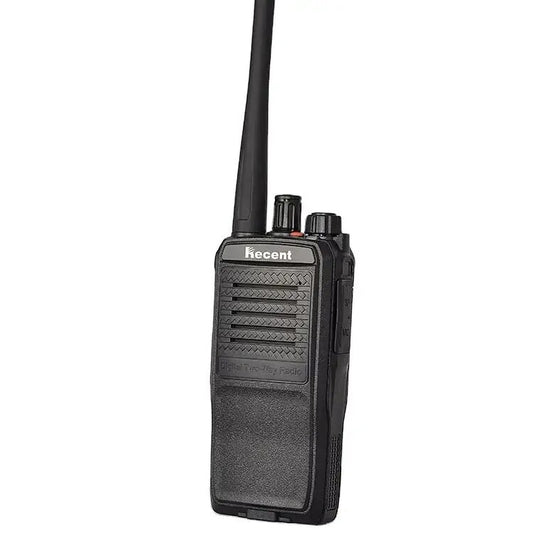 RS-538DE tecnologia de slot duplo digital e analógico modo duplo mini rádio fm estação de rádio portátil à prova de explosão 
