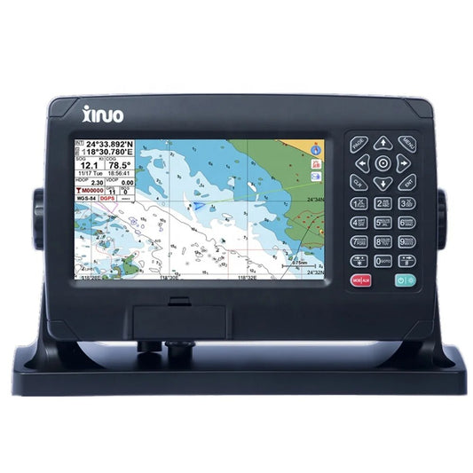 AIS-B et traceur de cartes Combo modèle XF-607B traceur de cartes GPS marin 7 pouces XINUO 